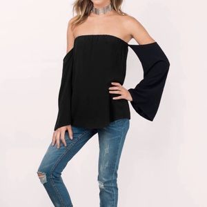 Off the shoulder top